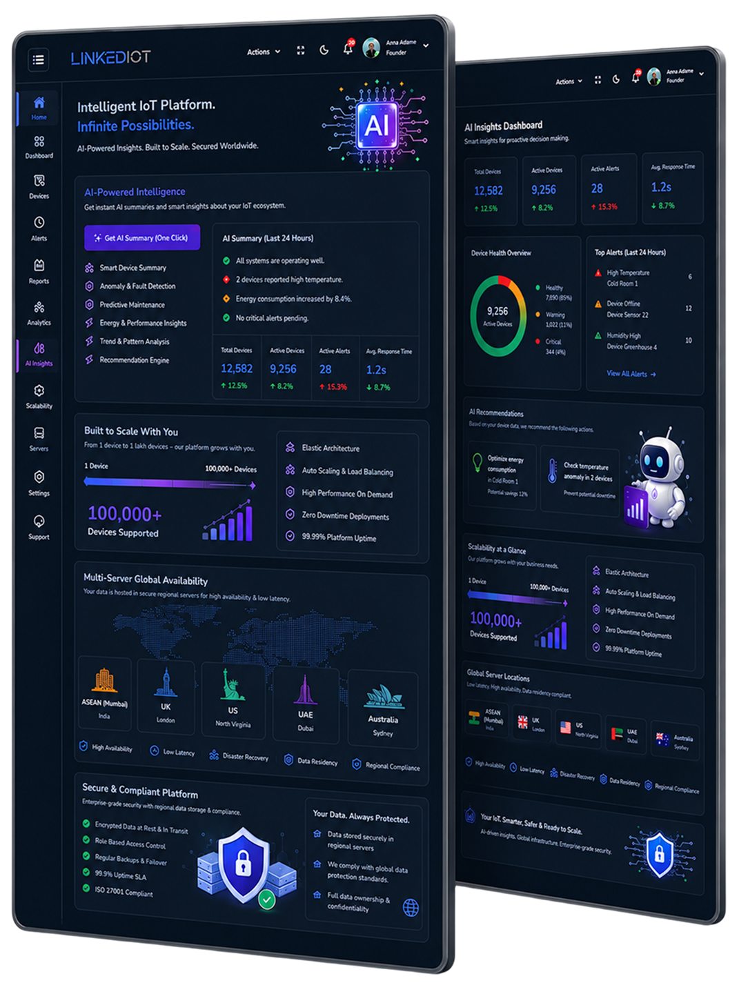 Linked IoT v3.4 Release: Drag-and-Drop Rule Engine & Custom Widgets